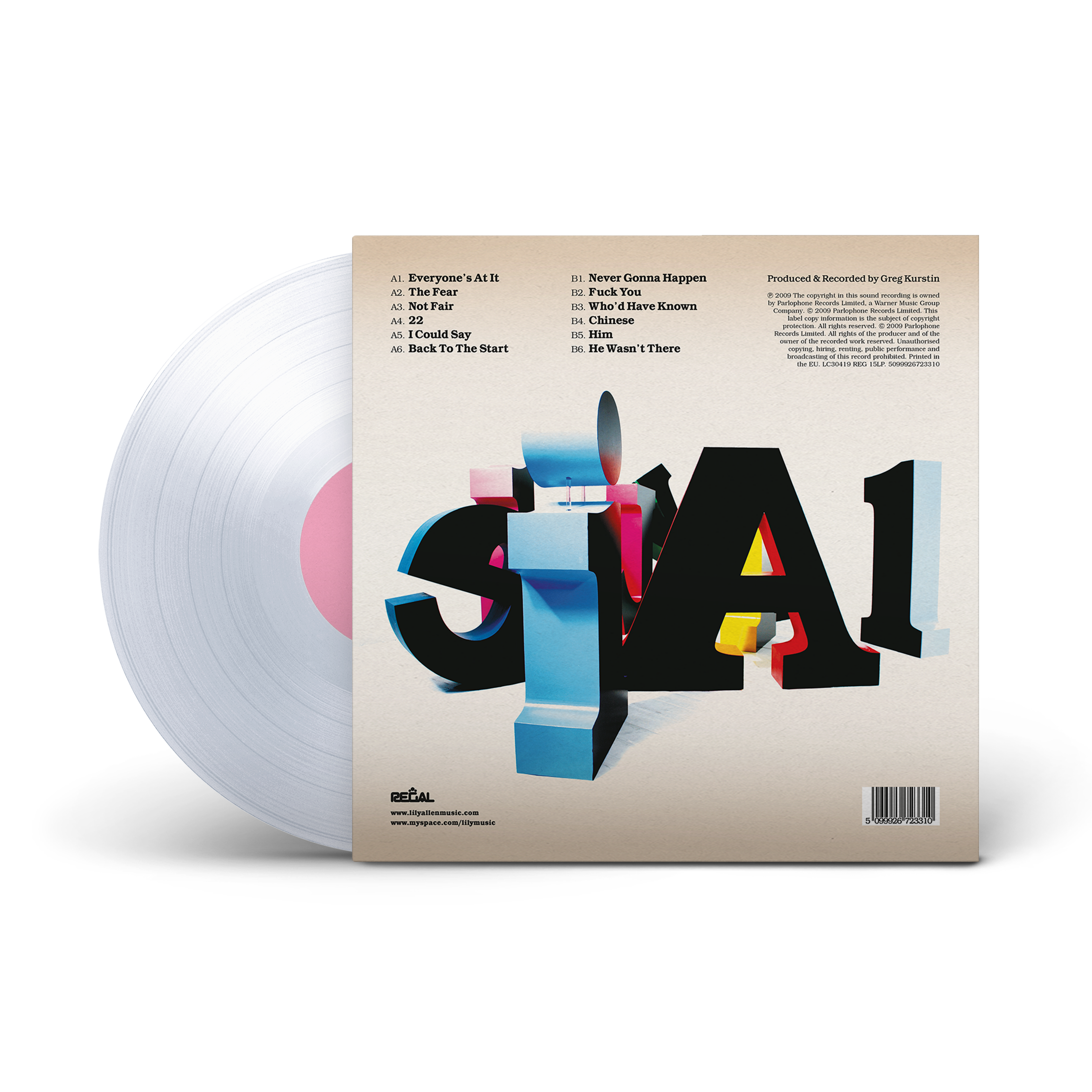 IT'S NOT ME, IT'S YOU CLEAR LP