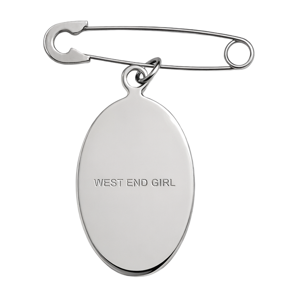 WEST END GIRL PIN BROOCH